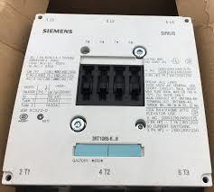Siemens 3RT1065-6AP36 132KW/400V/AC-3 AC(40...60HZ)/DC OPERATION UC 220-240V CONTACTOR AUXILIARY CONTACTS 2NO+2NC 3-POLE