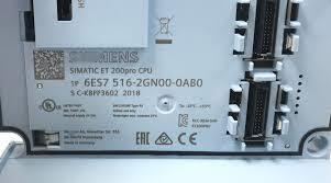 Contrôleur logique programmable Parties PLC Siemens Avec une vitesse de traitement de 25 Ns/étape et 2 entrées analogiques